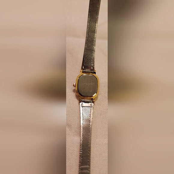 Like New 1990s Pierre Cardin Gold Watch with black watch face - Picture 9 of 13